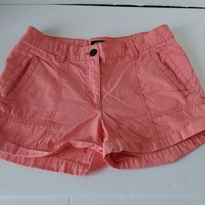 H&M coral pink shorts sz 8